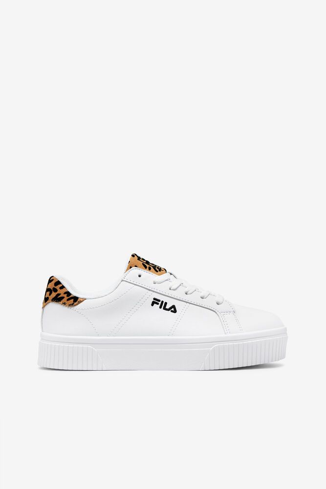 Fila Trainers Womens White Panache 19 Leopard - Ireland 35106-YPEC